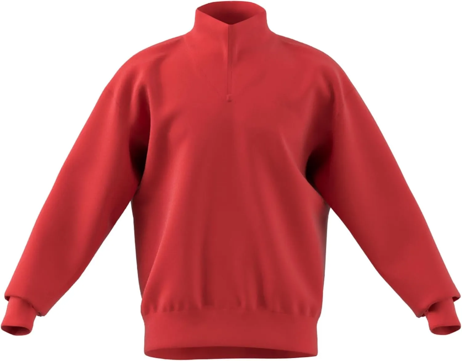 adidas Men's All Szn Fleece Quarter-Zip Crewneck Swearshirt