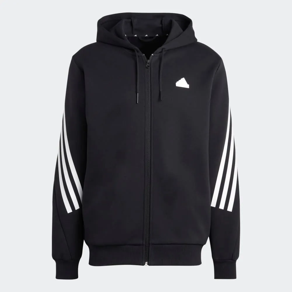 adidas Men's Future Icon 3-Stripes Full-Zip Hoodie
