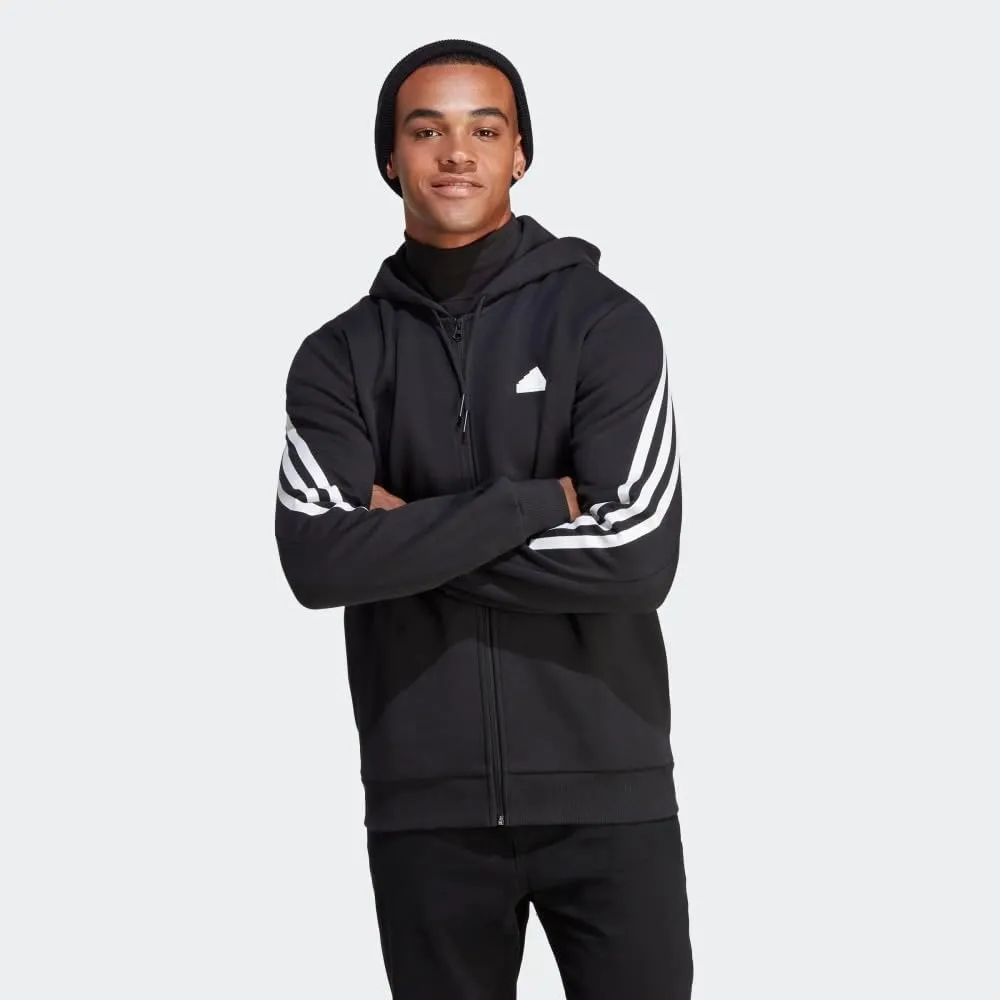 adidas Men's Future Icon 3-Stripes Full-Zip Hoodie