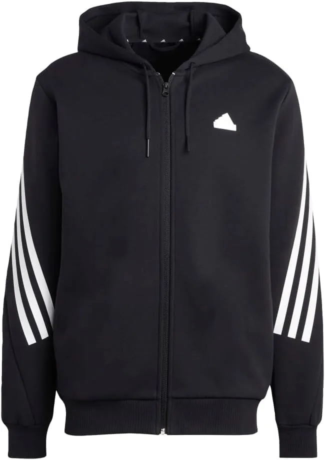 adidas Men's Future Icon 3-Stripes Full-Zip Hoodie