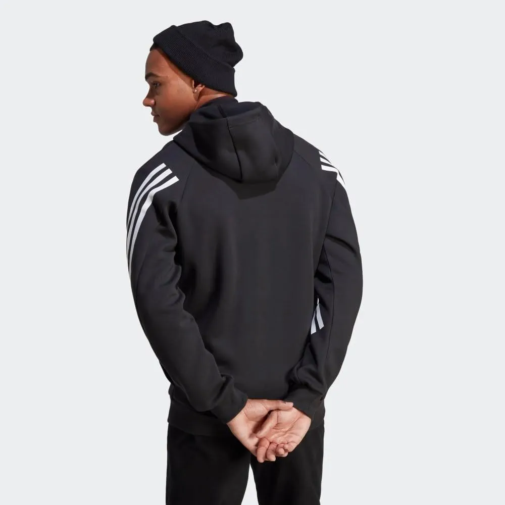 adidas Men's Future Icon 3-Stripes Full-Zip Hoodie