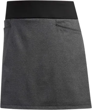 adidas Ultimate Heathered Knit Golf Skort 2019 Women Black Heather X-Small