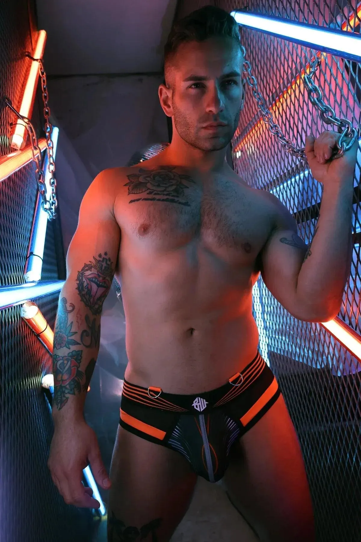 AKIRA BRIEFS NEON ORANGE