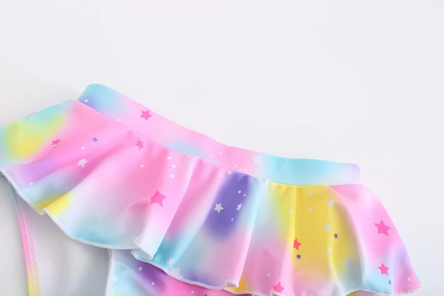 Akokvlar Two Pieces Swimsuit Mermaid Bikinis Tankini Bathing Suit for Little Girls