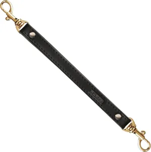 Alban Leather 2-Clip Strap for Wallet, Clutch, Wristlet Purse, Keys, Keychain for Women and Men