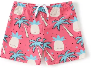AMIYAN Boys Swim Trunks Bathing Bottom Suit Toddler Quick Dry Swim Shorts Beach Swimsuit for Boy