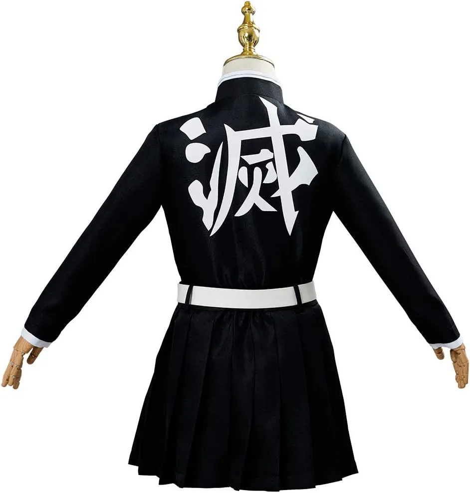 Anime Cosplay Costume Cloak Outfit Halloween Party Uniform Robe Cape Dress for Kids Girls
