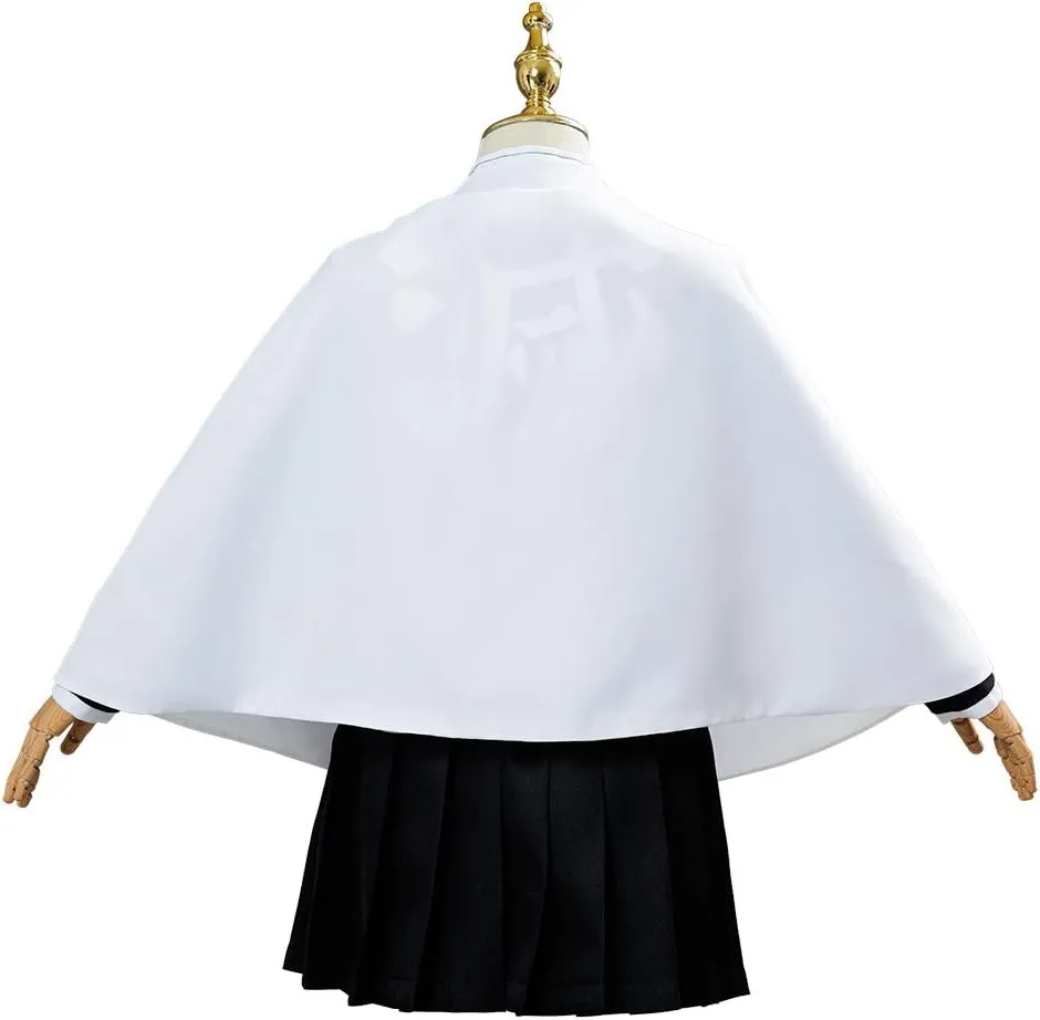 Anime Cosplay Costume Cloak Outfit Halloween Party Uniform Robe Cape Dress for Kids Girls