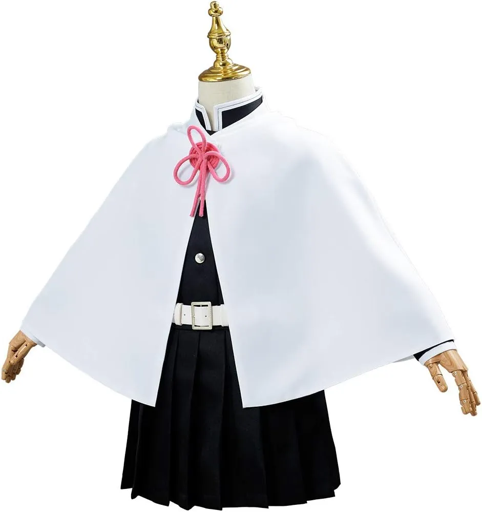 Anime Cosplay Costume Cloak Outfit Halloween Party Uniform Robe Cape Dress for Kids Girls