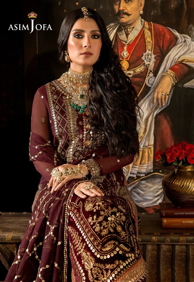 ASIM JOFA READY TO WEAR VELVET FESTIVE 12