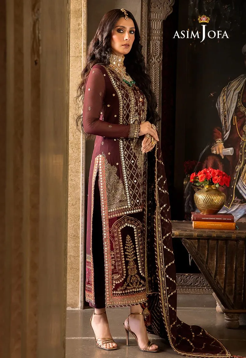ASIM JOFA READY TO WEAR VELVET FESTIVE 12