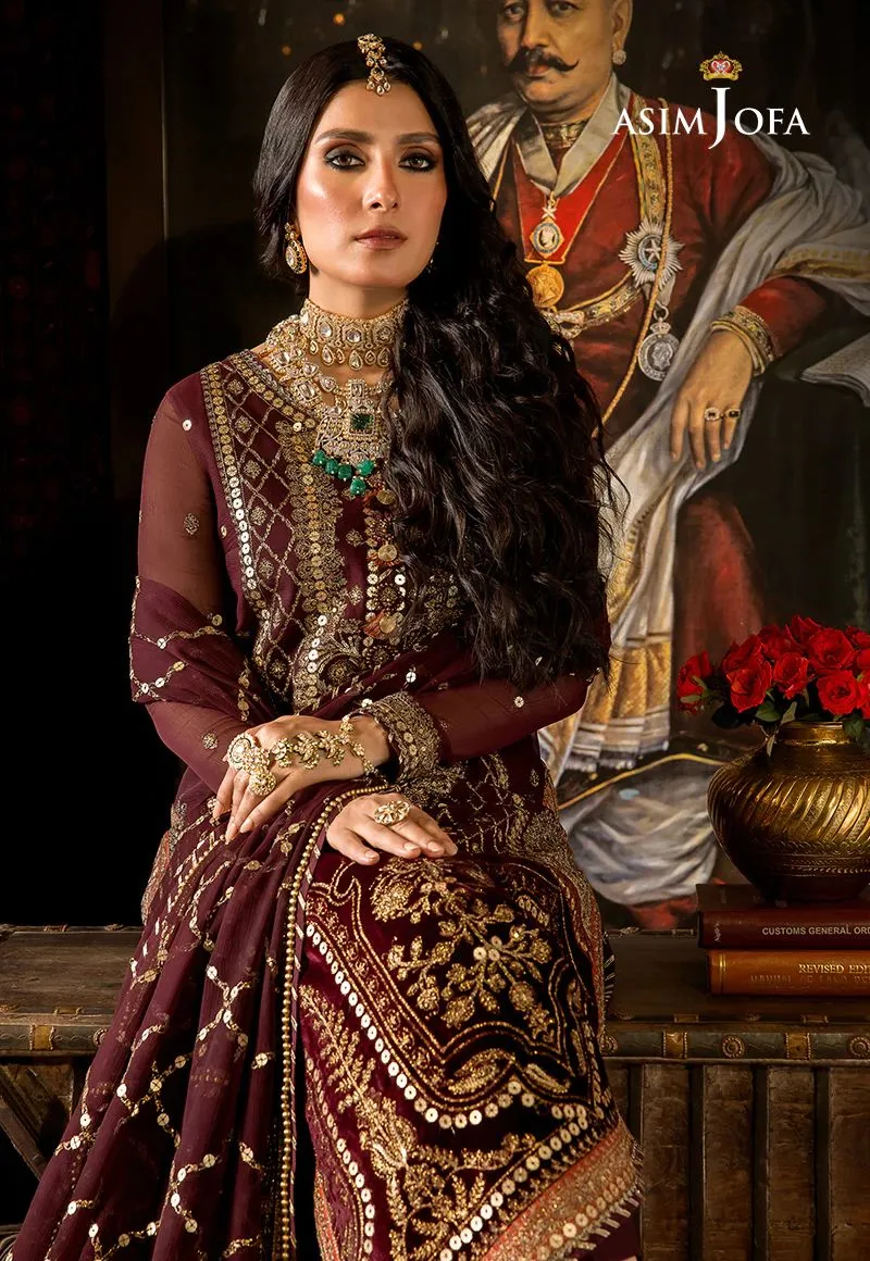 ASIM JOFA READY TO WEAR VELVET FESTIVE 12