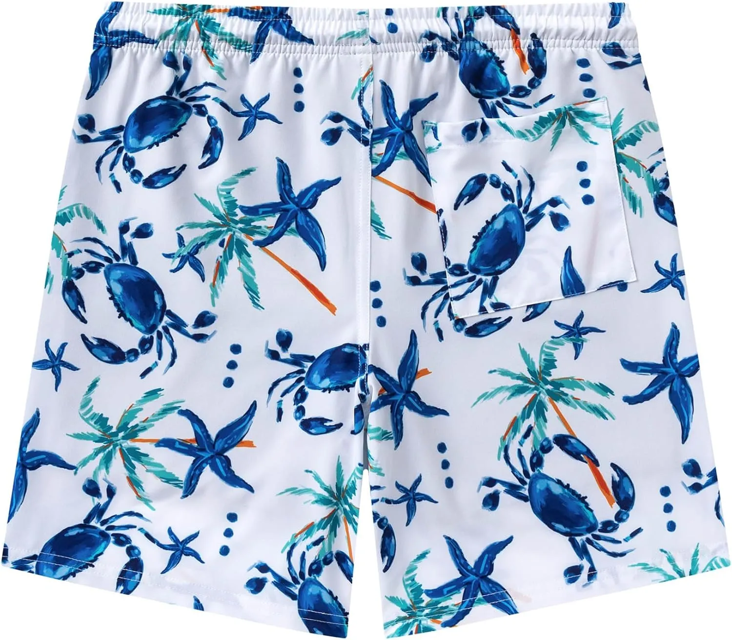 Aueyan Boys Swim Trunks with Compression Liner,Big Boy Bathing Suit Swimwear