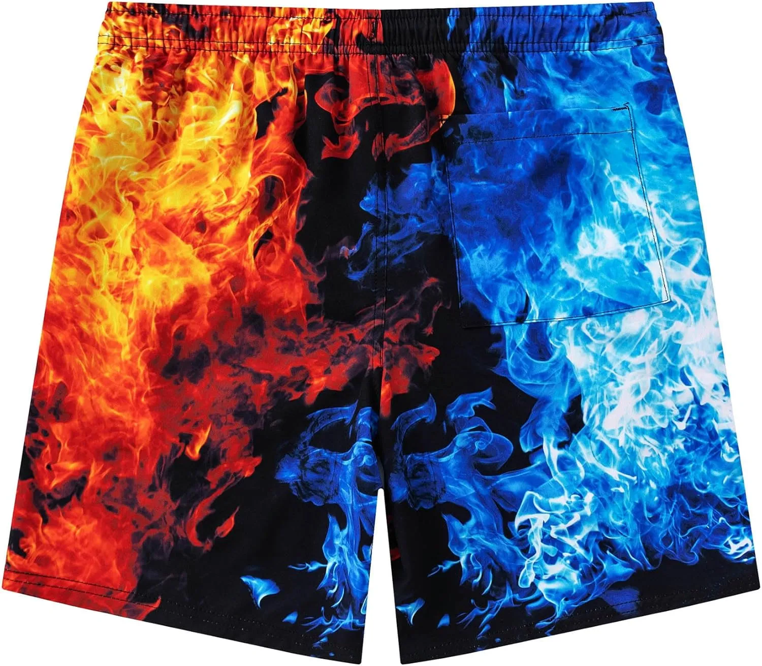 Aueyan Boys Swim Trunks with Compression Liner,Big Boy Bathing Suit Swimwear