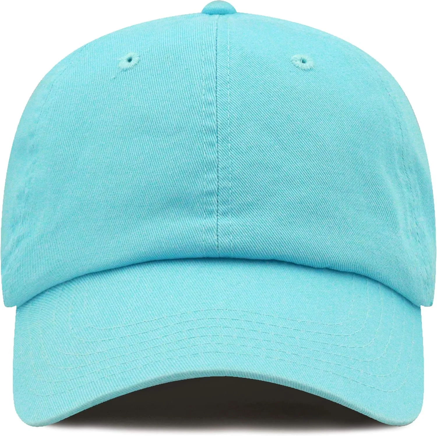Baseball Dad Hat Women Men Blank Washed Low Profile Cotton and Denim UPF 50  Running Golf Cap Hat