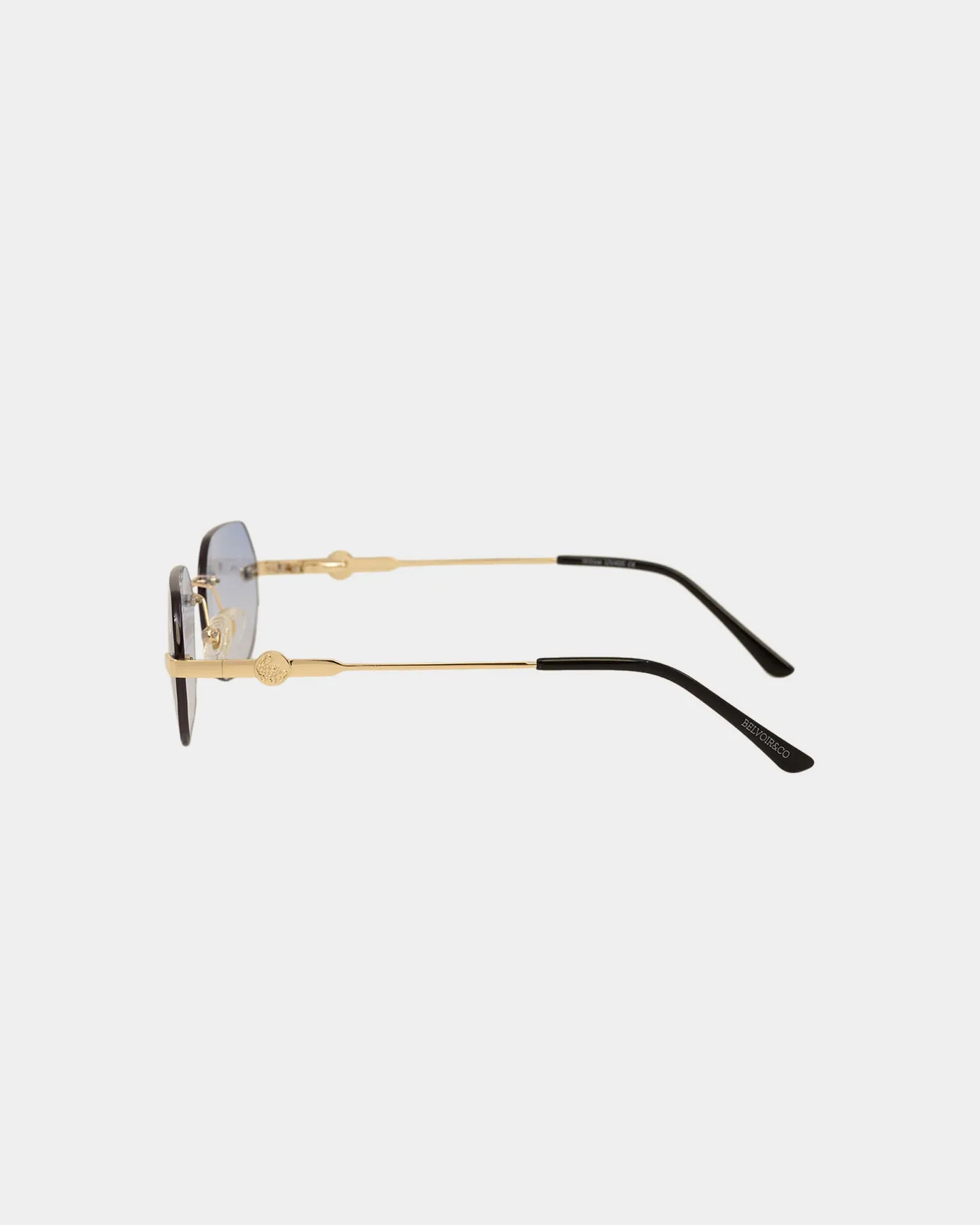 Belvoir & Co Willow Sunglasses Blue/Gold