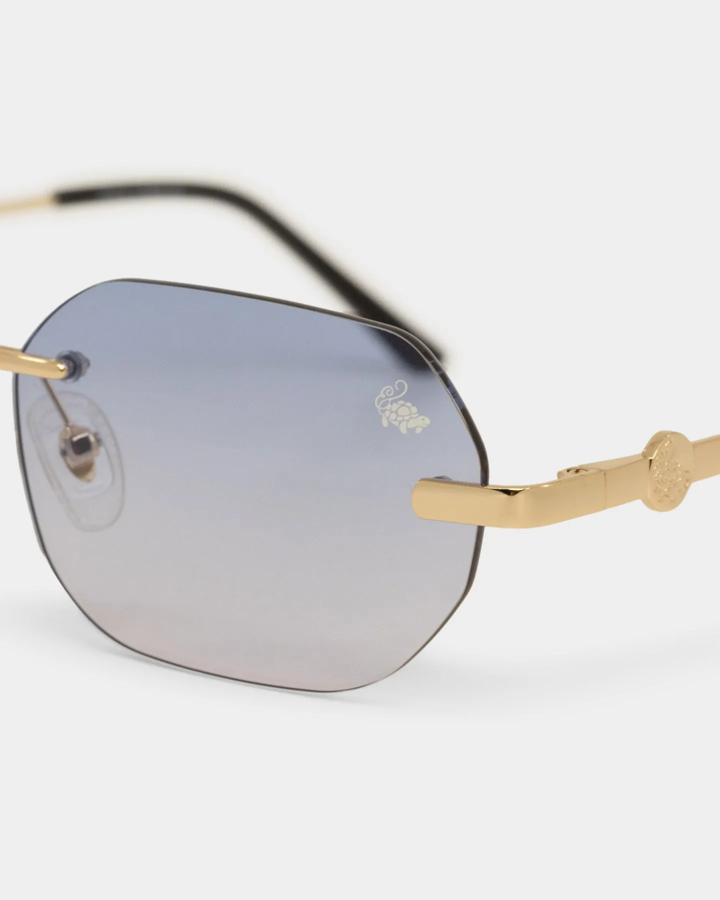 Belvoir & Co Willow Sunglasses Blue/Gold