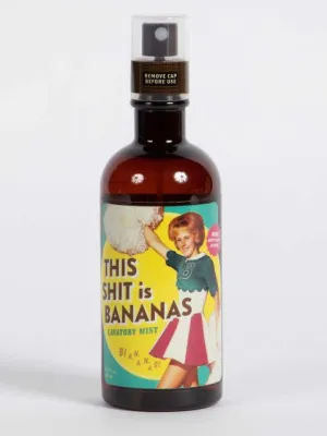 BlueQ "This Shit Is Bananas''  Lavatory Mists