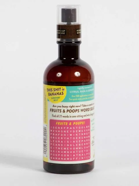 BlueQ "This Shit Is Bananas''  Lavatory Mists