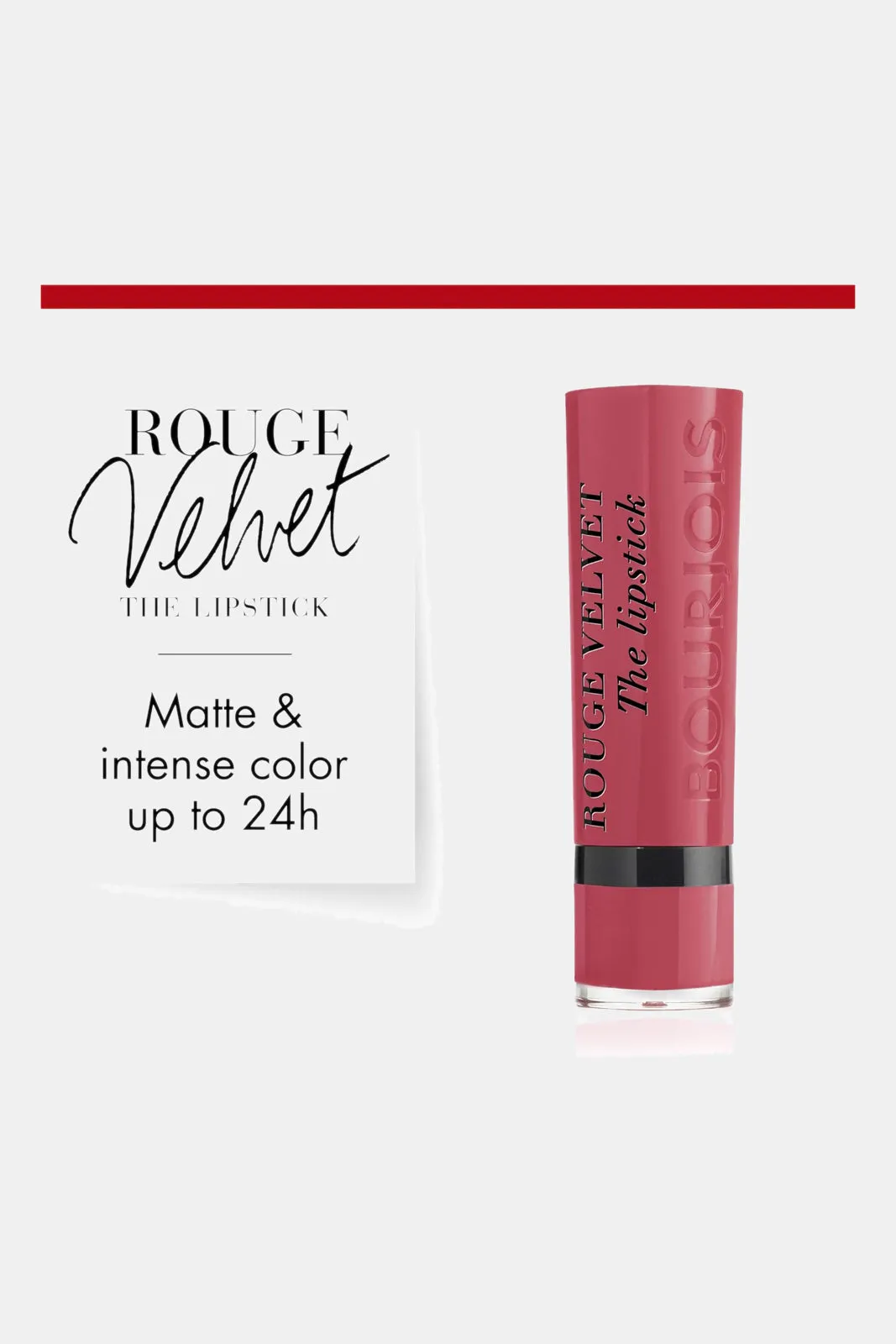 Bourjois Rouge Velvet The Lip Stick 03- Hyppink Chick