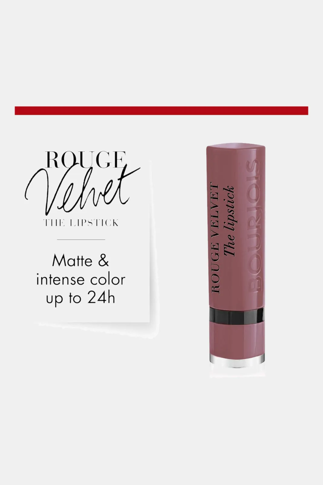 Bourjois Rouge Velvet The Lip Stick 17- From Paris With Mauve