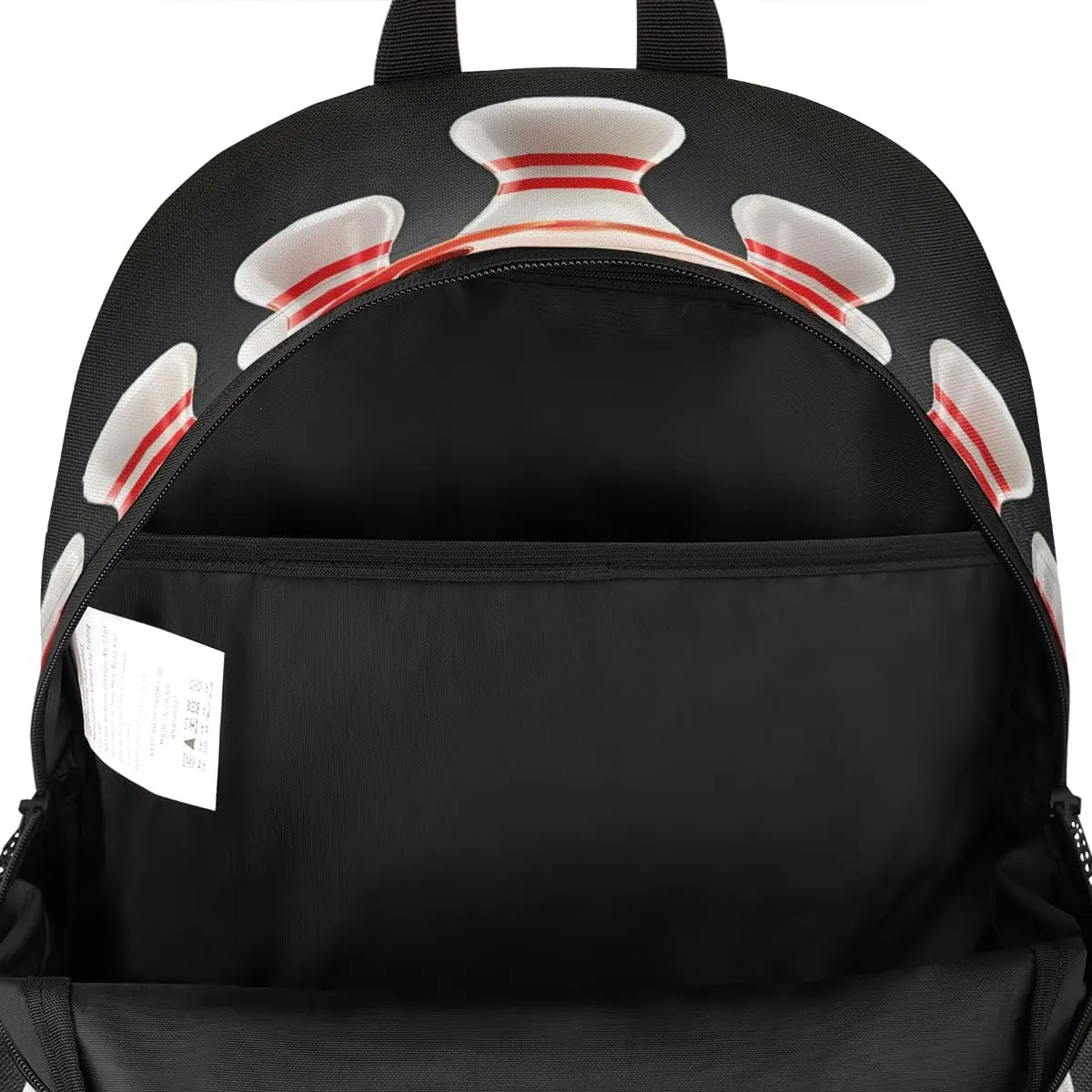 Bowling Ball Laptop Backpack for Women Men, Work Computer Backpacks, 18.3 Inch Large Computer Nurse Teacher Bags Travel Casual Daypack