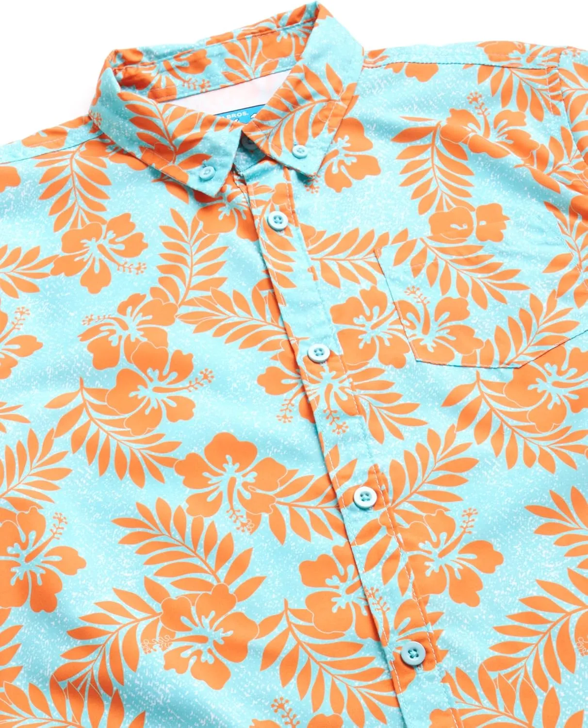 Boys Summer Shorts Set - 3 Piece Button Down Hawaiian Shirt, Swim Trunks, Bucket Hat - Boys Hawaiian Outfit, 5-14