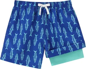 Boys Swim Trunks Compression Liner Bathing Suit Quick Dry Swimsuit 6-20T