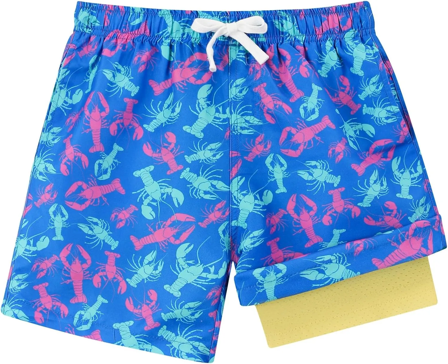 Boys Swim Trunks Compression Liner Bathing Suit Quick Dry Swimsuit 6-20T