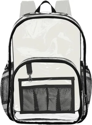 CHIFIGNO Plain Honeydew Solid Color Backpack for Boys, Clear Bookbag, Girl Backpacks Ages 6-8, Large School Bags for Girls