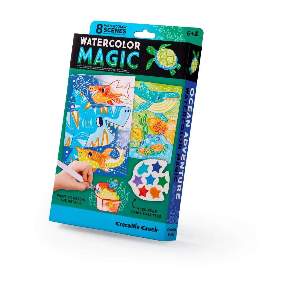 Crocodile Creek Watercolour Magic- Ocean Adventure