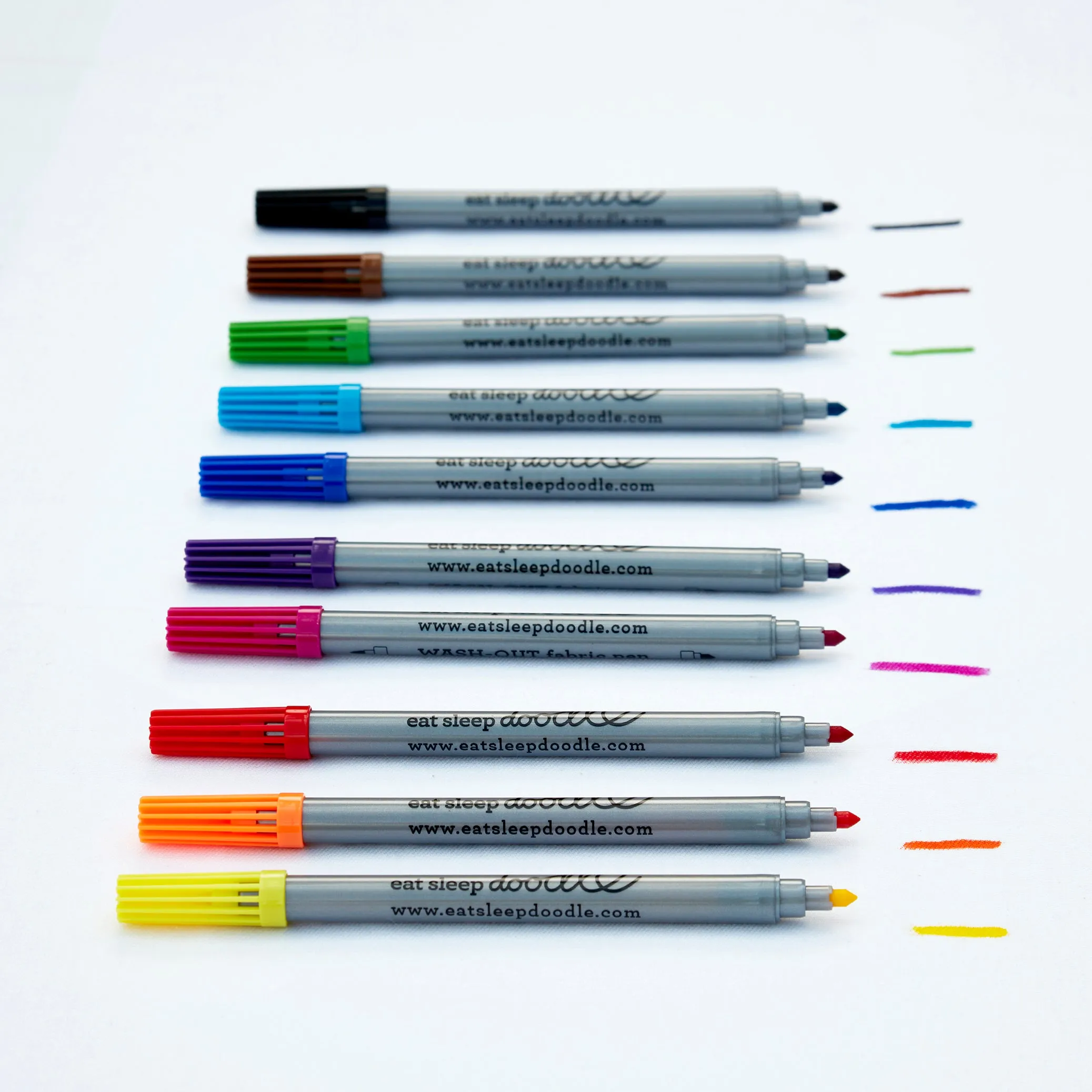 doodle wash-out marker set of 10
