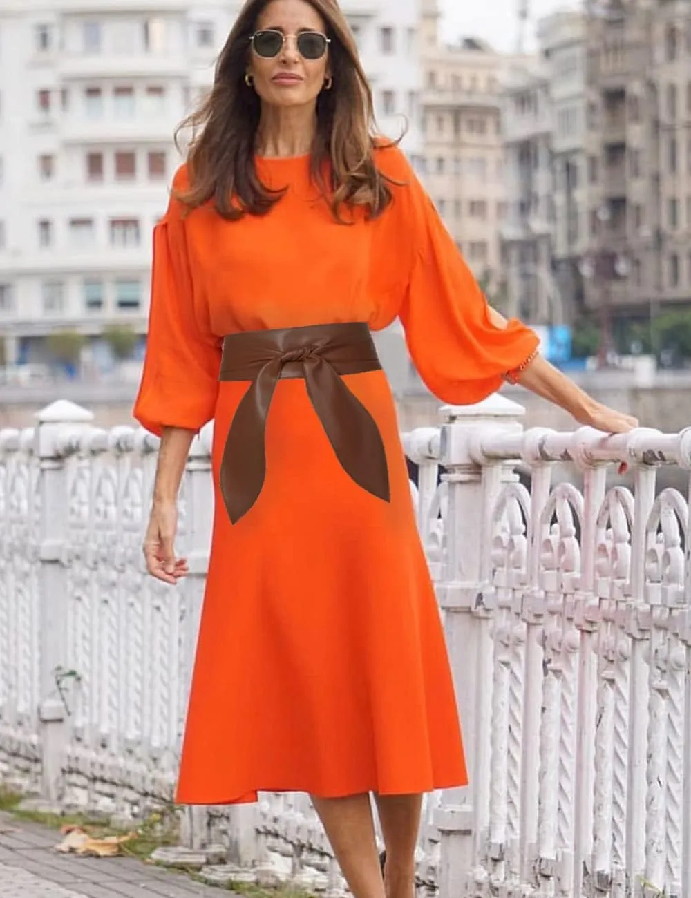 Earnda Womens Fashion Obi Belt Wrap Wide Cinch for Dress Solid Color Belts