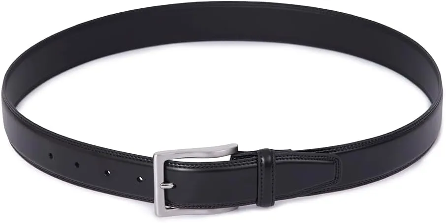 Fabio Valenti Genuine Leather Dress Belts For Men - Mens Belt For Suits, Jeans, Uniform With Single Prong Buckle