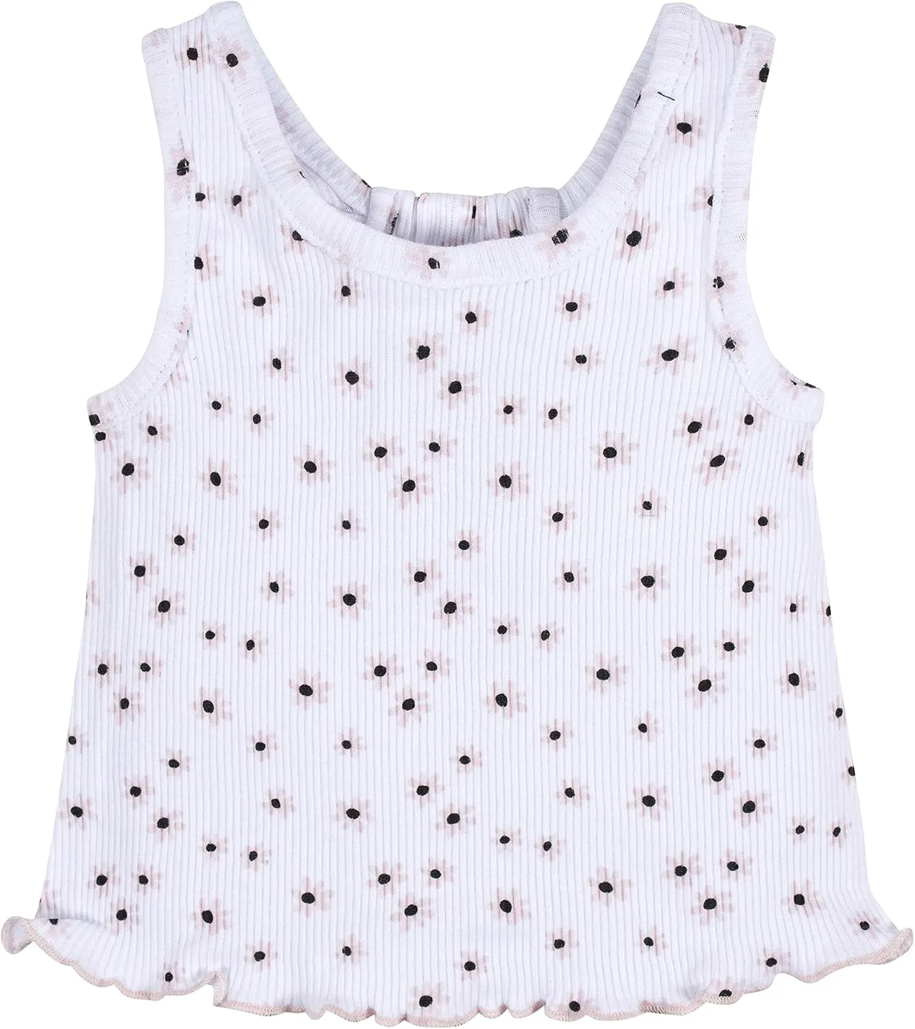 Gerber Baby Girls' 3-Pack Racer Back Tank Tops
