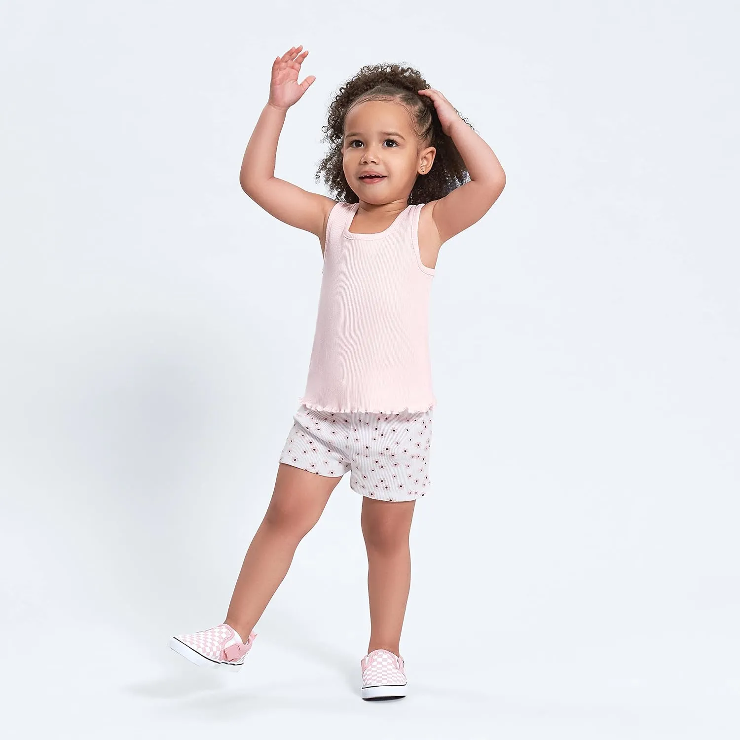 Gerber Baby Girls' 3-Pack Racer Back Tank Tops