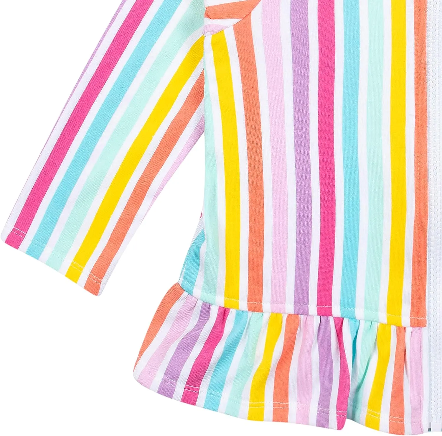 Gerber Baby Girls' and Toddler Zipper Hoodie Terry Swimsuit Cover Up