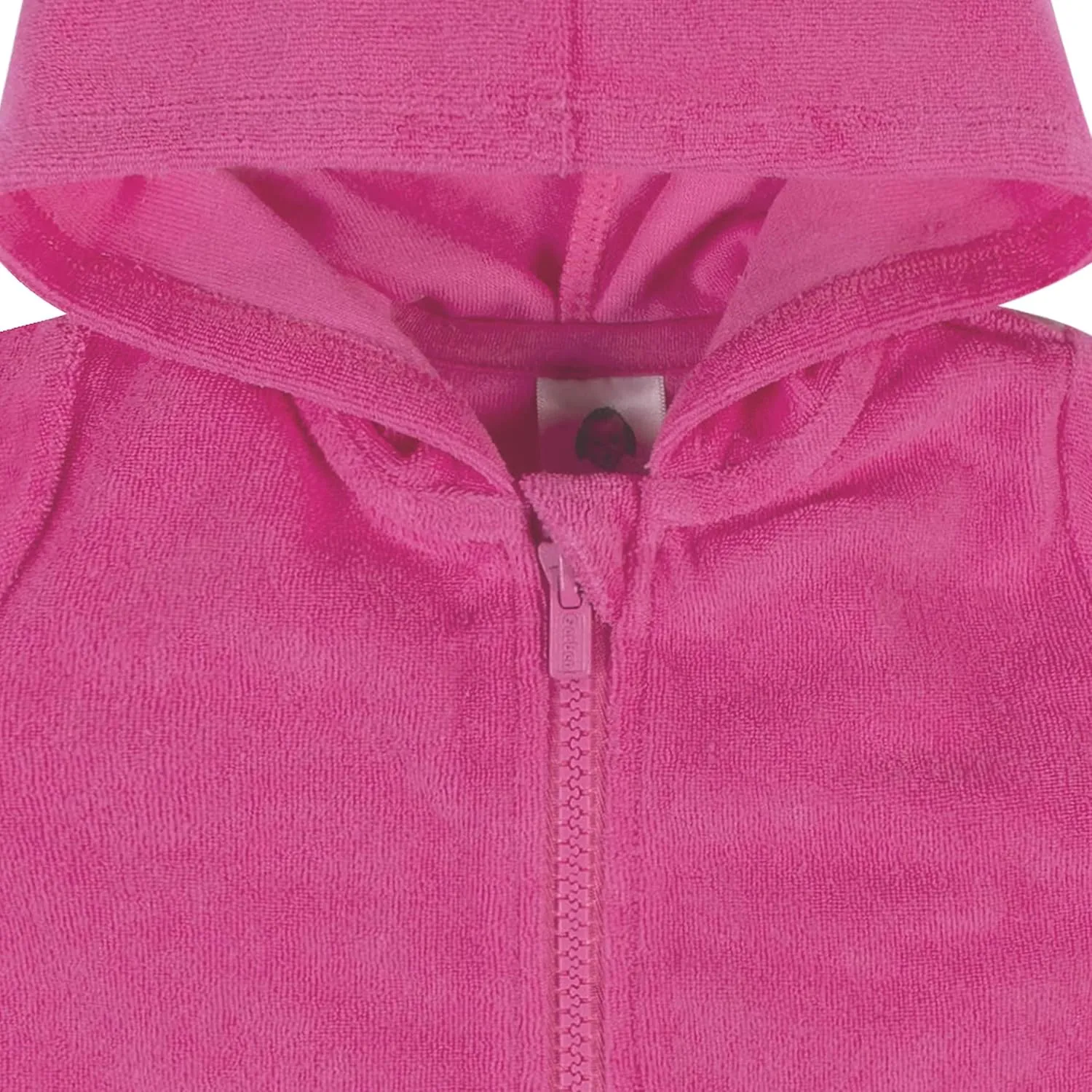 Gerber Baby Girls' and Toddler Zipper Hoodie Terry Swimsuit Cover Up