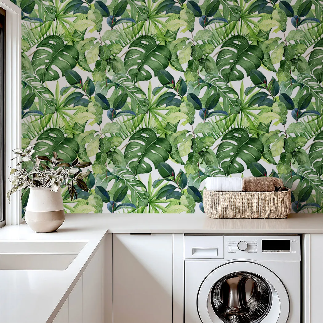 Green Tropical Wallpaper