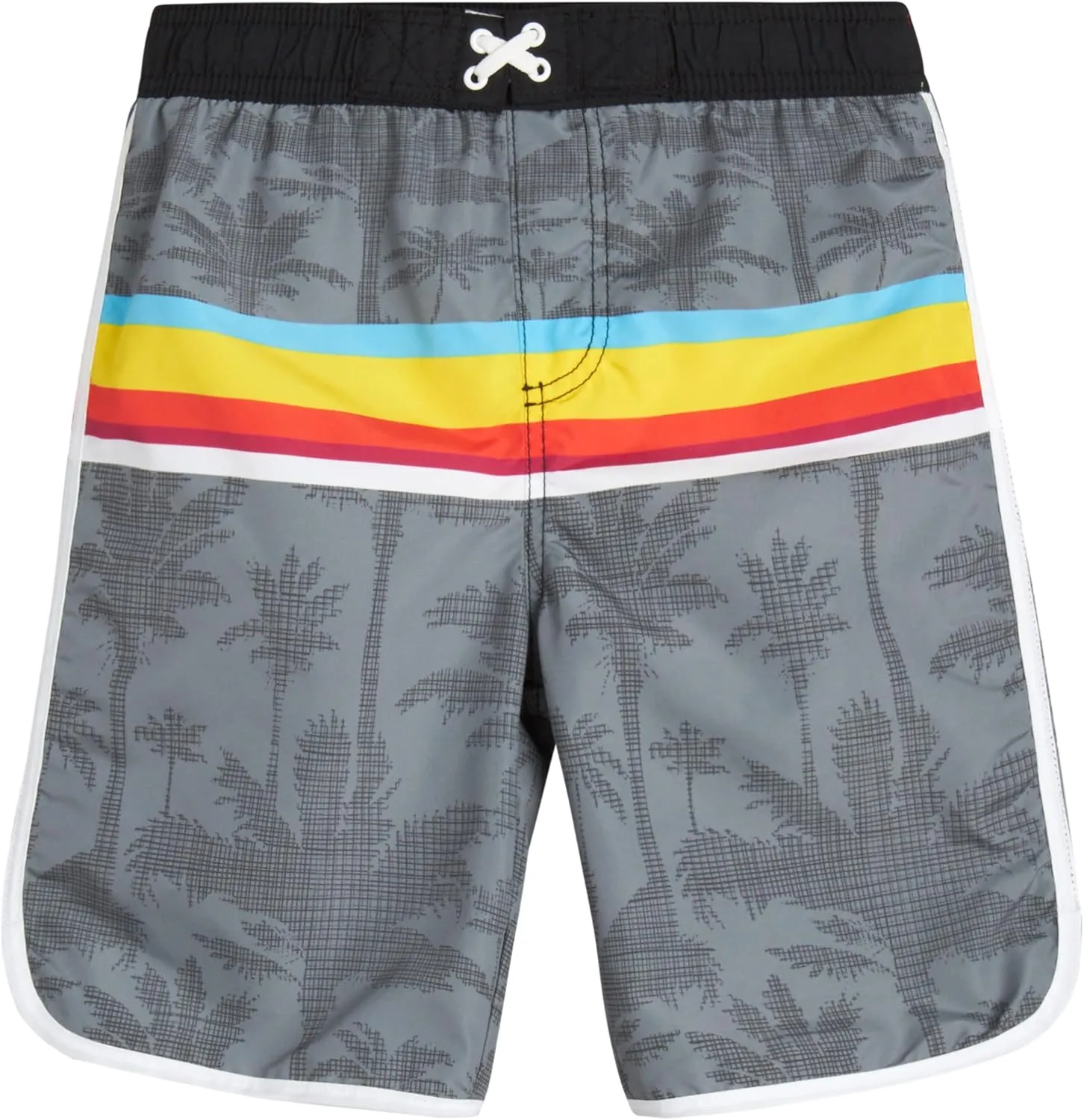 iXtreme Boys Rash Guard Set - 2 Piece UPF50  Sun Protection Quick Dry Short Sleeve Swim Shirt & Swim Trunks for Boys (12M-14)
