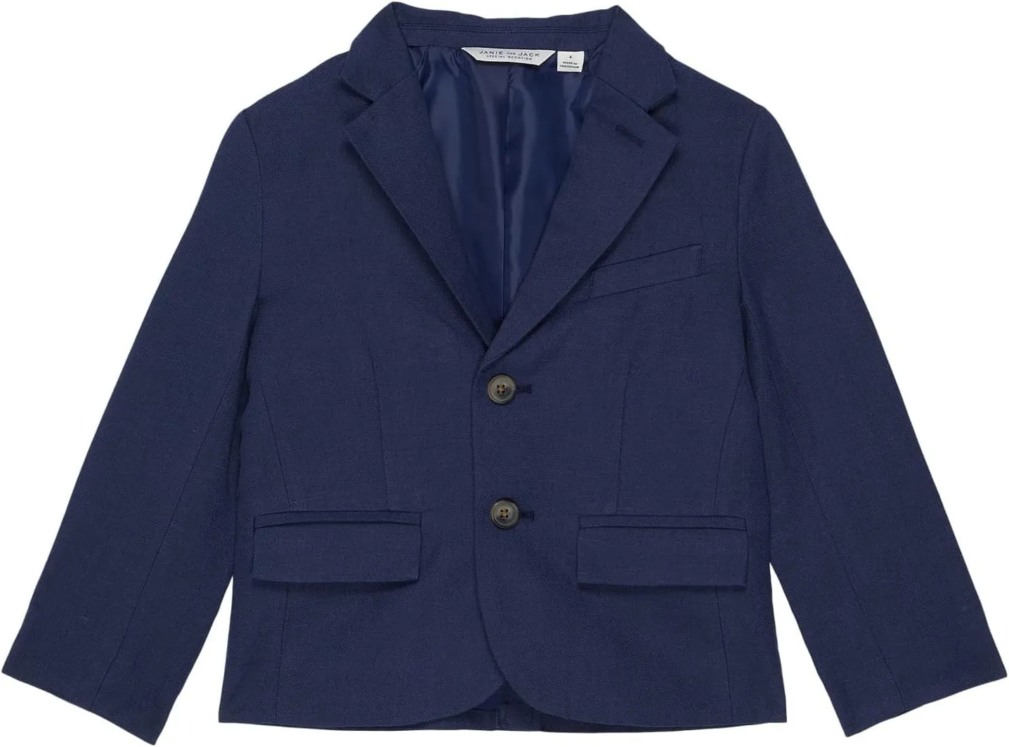 Janie and Jack Boy's Linen Blazer (Toddler/Little Kids/Big Kids)