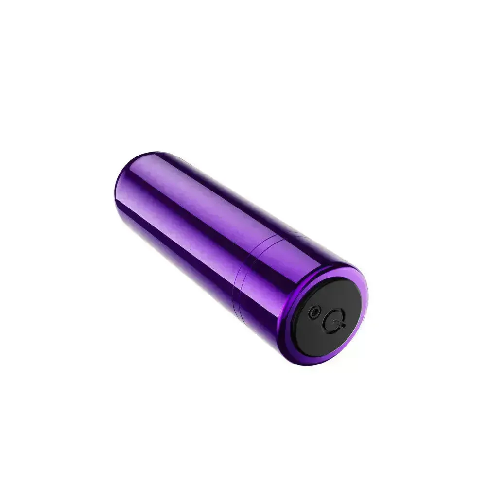 Kool Vibes - Rechargeable Mini Bullet - Grape -  6.4 cm USB Rechargeable Bullet