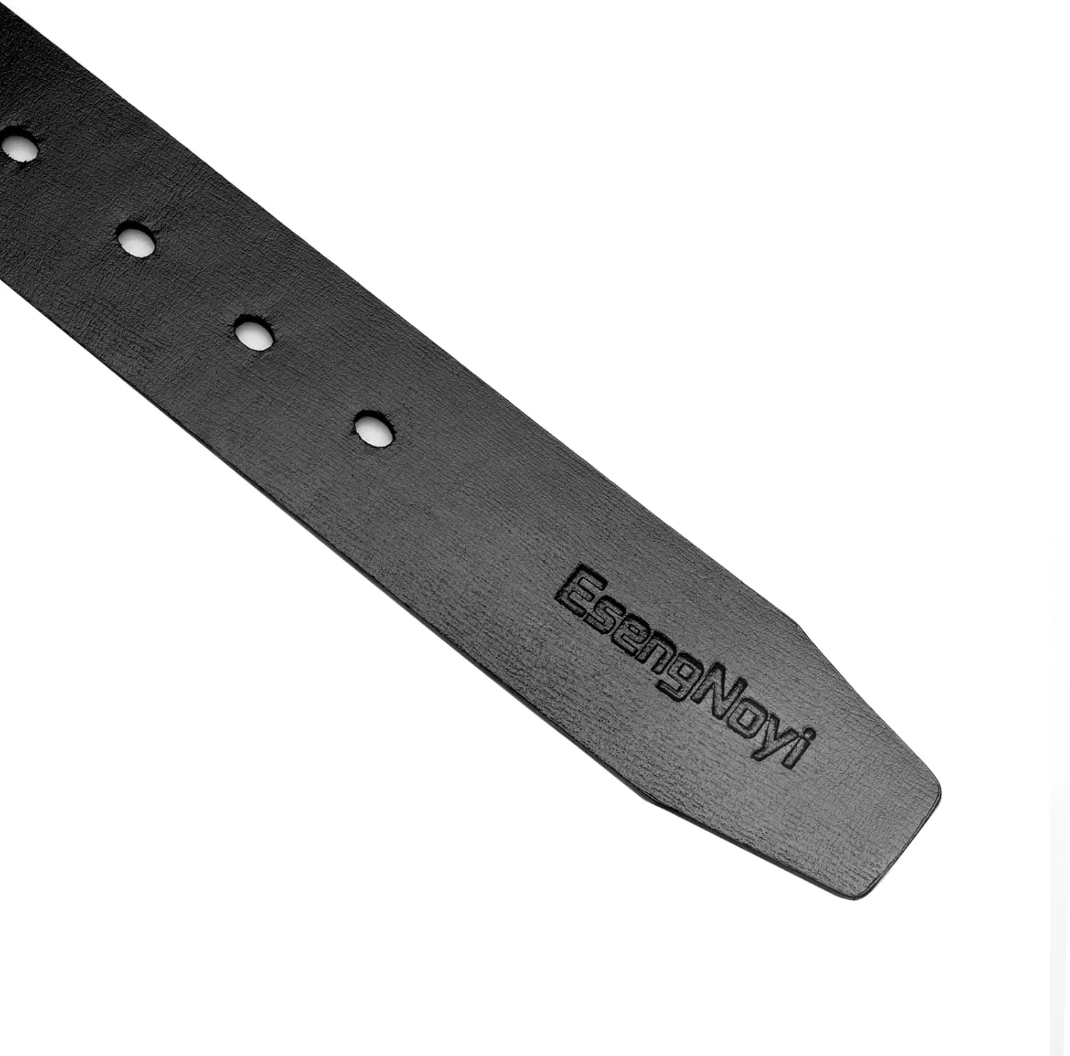 Leather Belt for Men, Mens Casual Belts for Jeans 1.4" Wide
