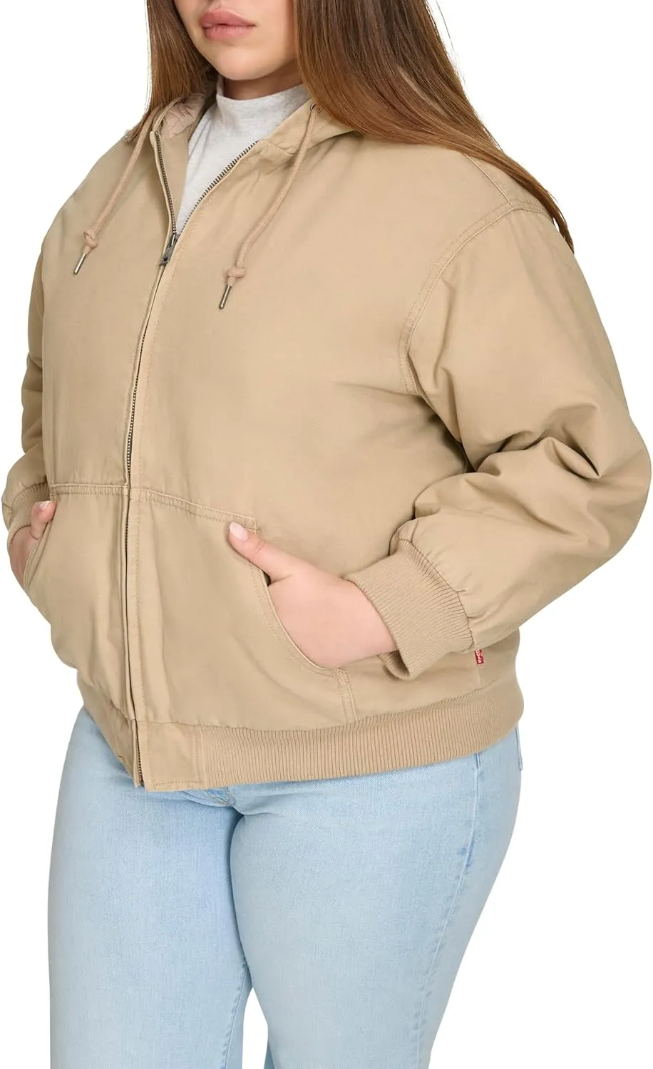 Levi's Women's Workwear Hoody Bomber