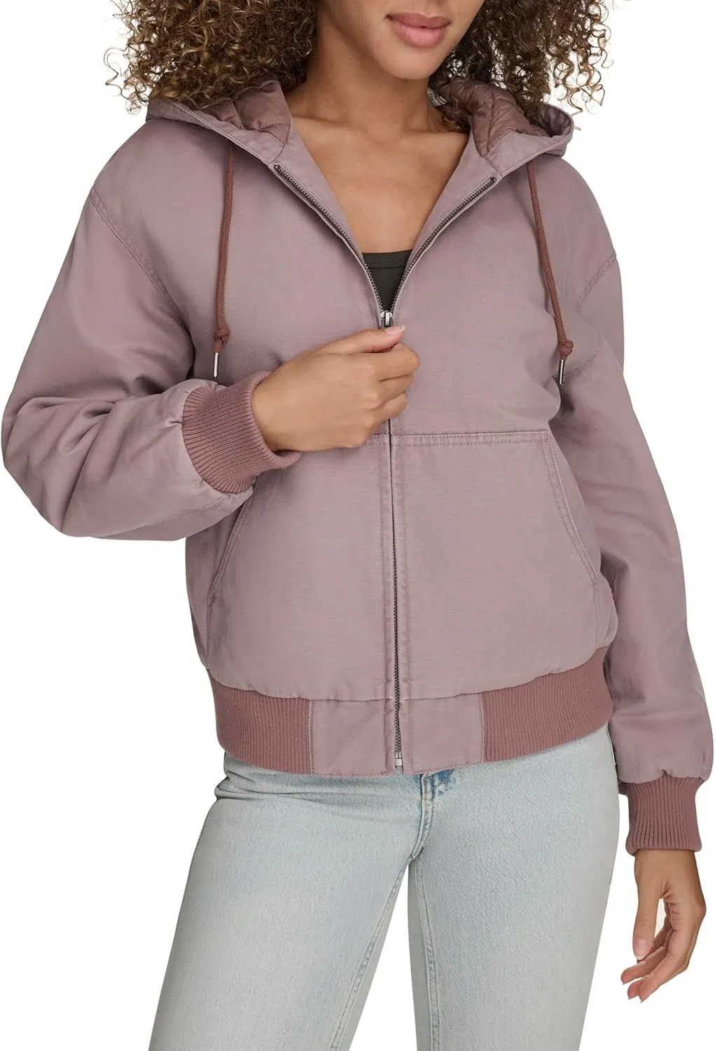 Levi's Women's Workwear Hoody Bomber