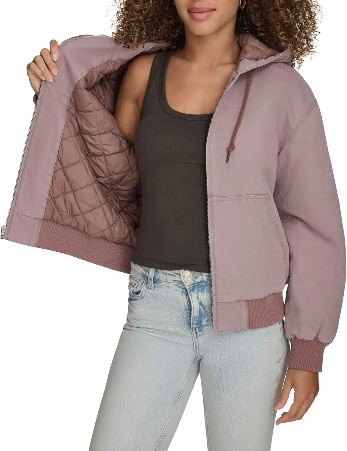 Levi's Women's Workwear Hoody Bomber