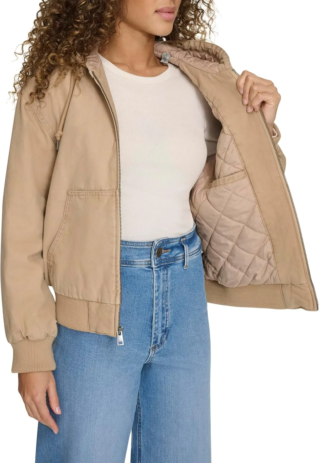 Levi's Women's Workwear Hoody Bomber