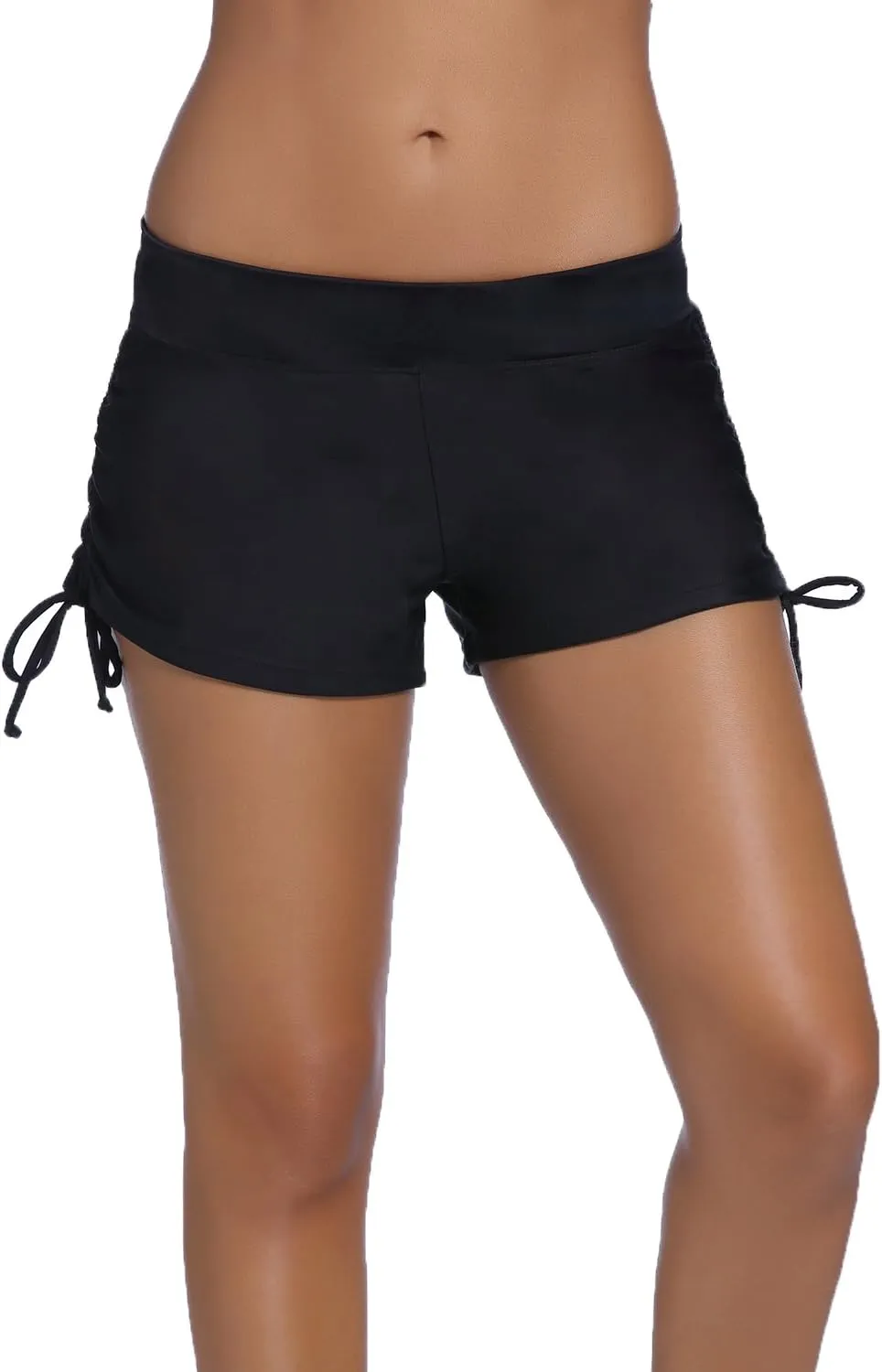 Lopie Women Board Shorts Bikini Bottom Swimsuit Skort Swimdress