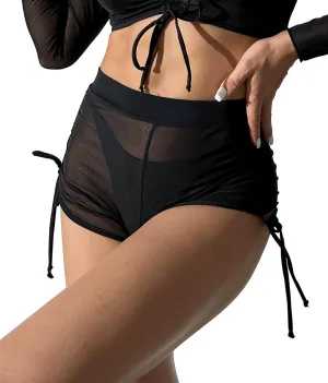 Lopie Women Board Shorts Bikini Bottom Swimsuit Skort Swimdress