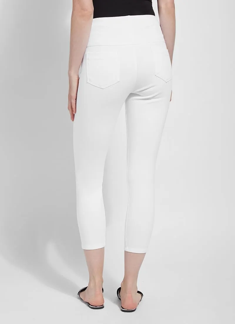 Lyss Women's Denim Toothpick Crop Legging